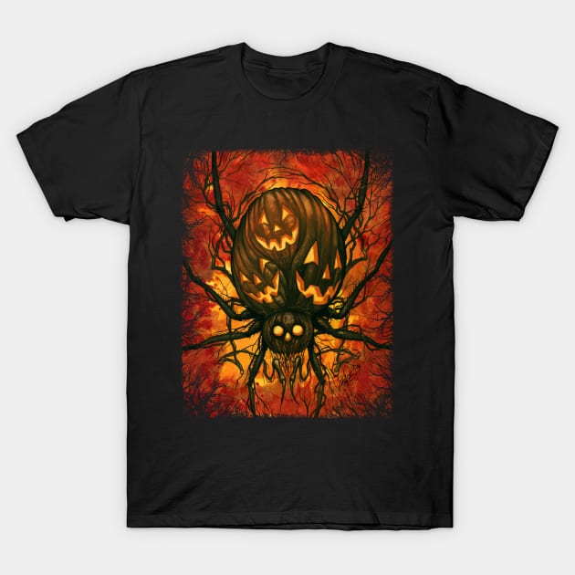 Harvest Spider T-Shirt by Chad Savage